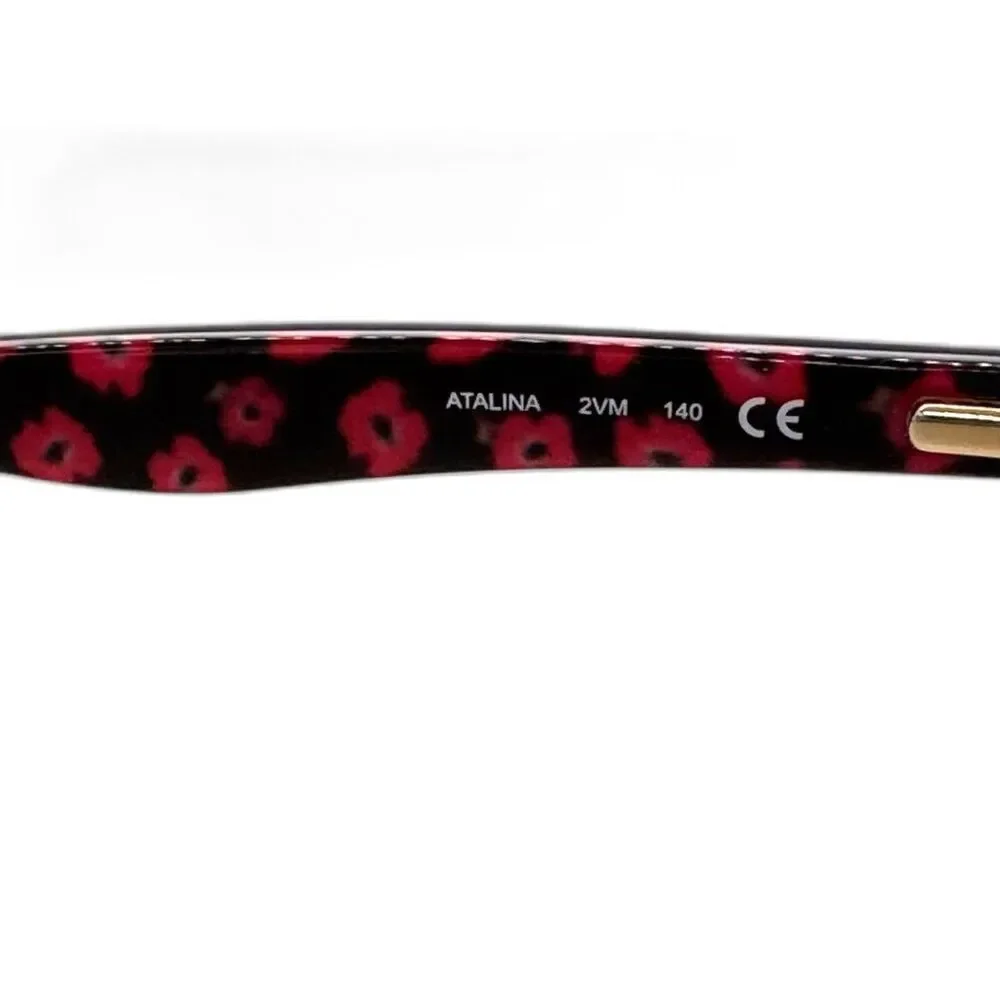 Kate Spade Tortoise Glasses w/ Floral Interior Includes Kate Spade Case